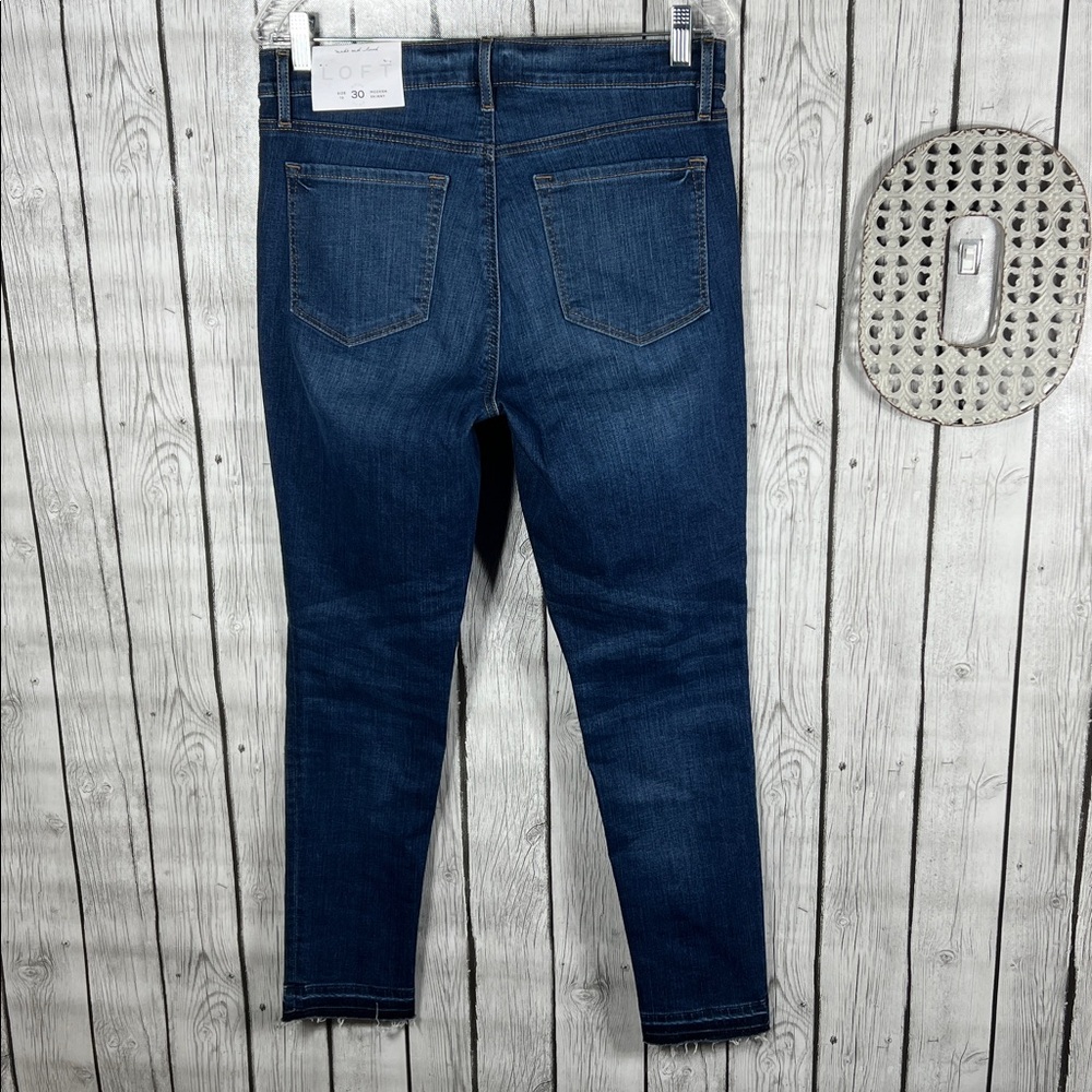 Loft modern skinny jeans size 10 - Picture 9 of 13
